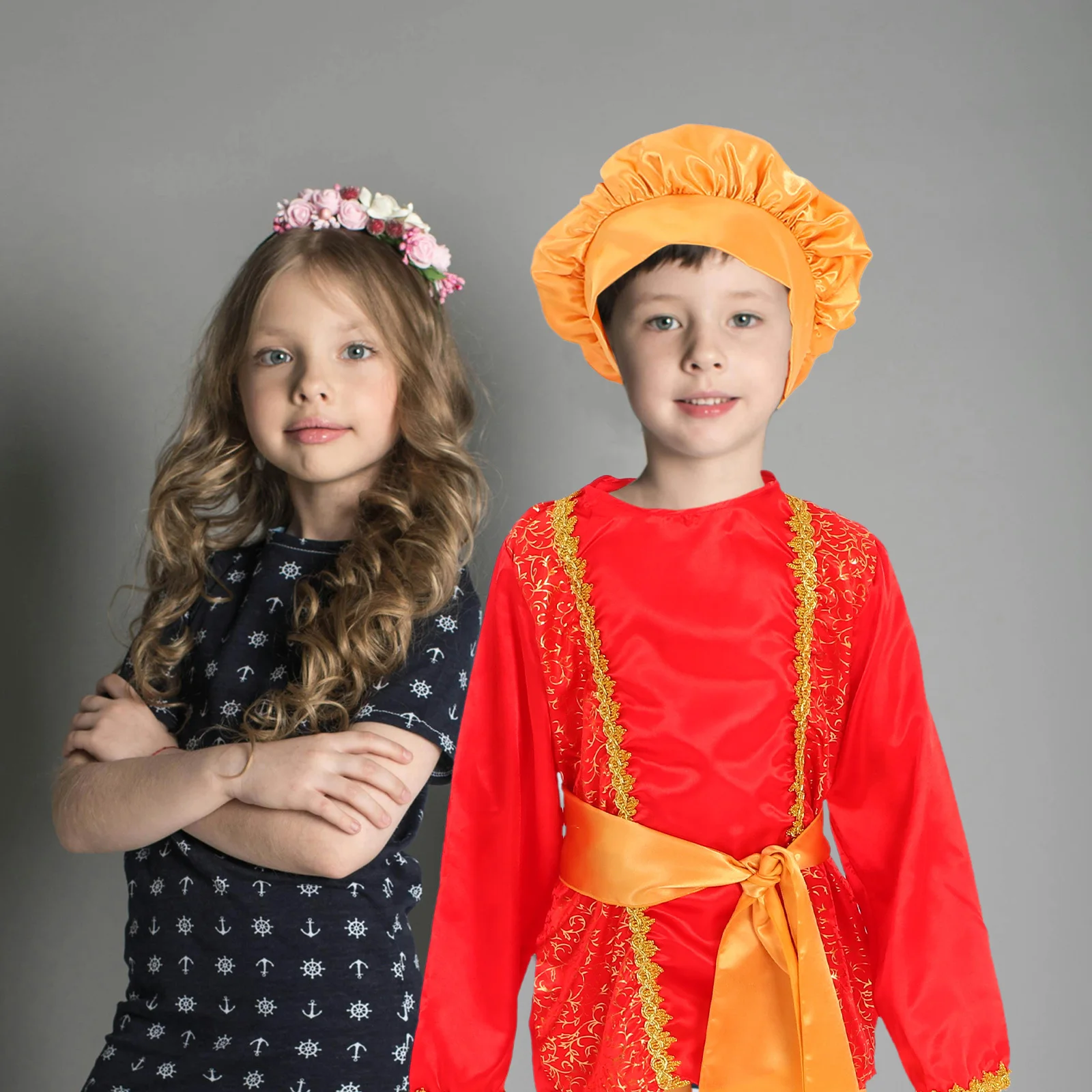 

1Set Kids Costume Set Classic Royal Outfit Boys Dress-Up Halloween Birthday Party Role Play Accessories