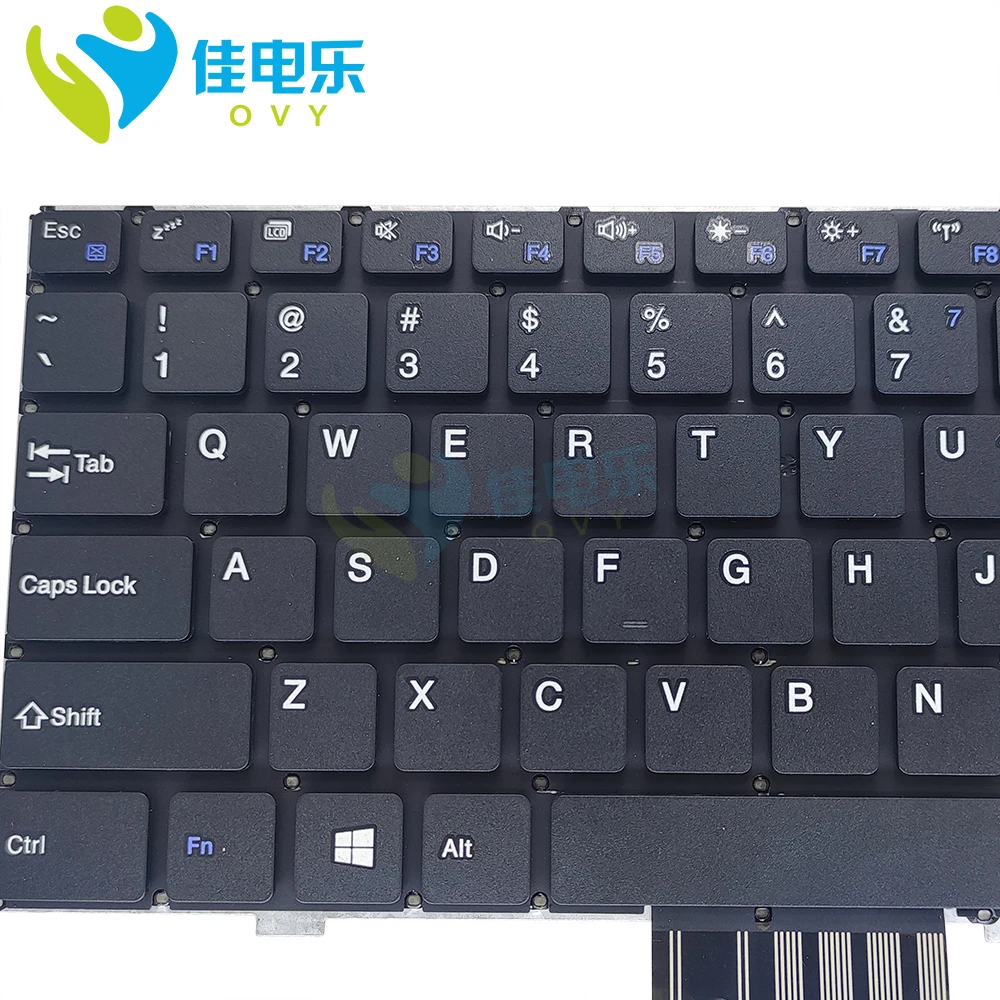 

US English RU Russian SP TR Keyboard For Zyrez Sky 232 Xtreme Haier M4 Notebook PC Parts Keyboards New
