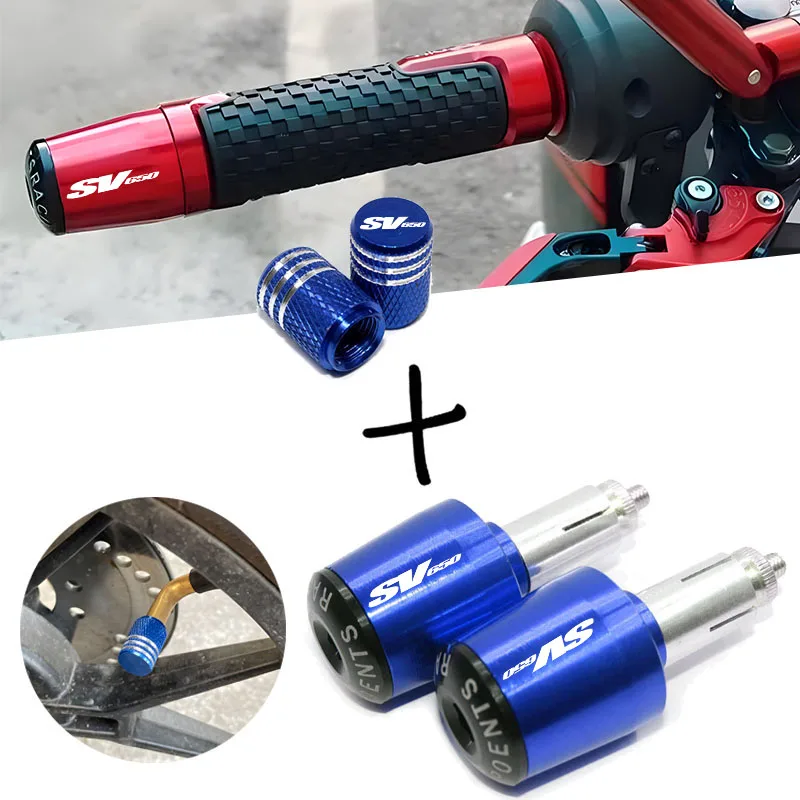 

7/8"22MM Motorcycle accessories Universal Handlebar Grips End Cap Plugs Fit For SV 650 SV650X SV650/S All Years
