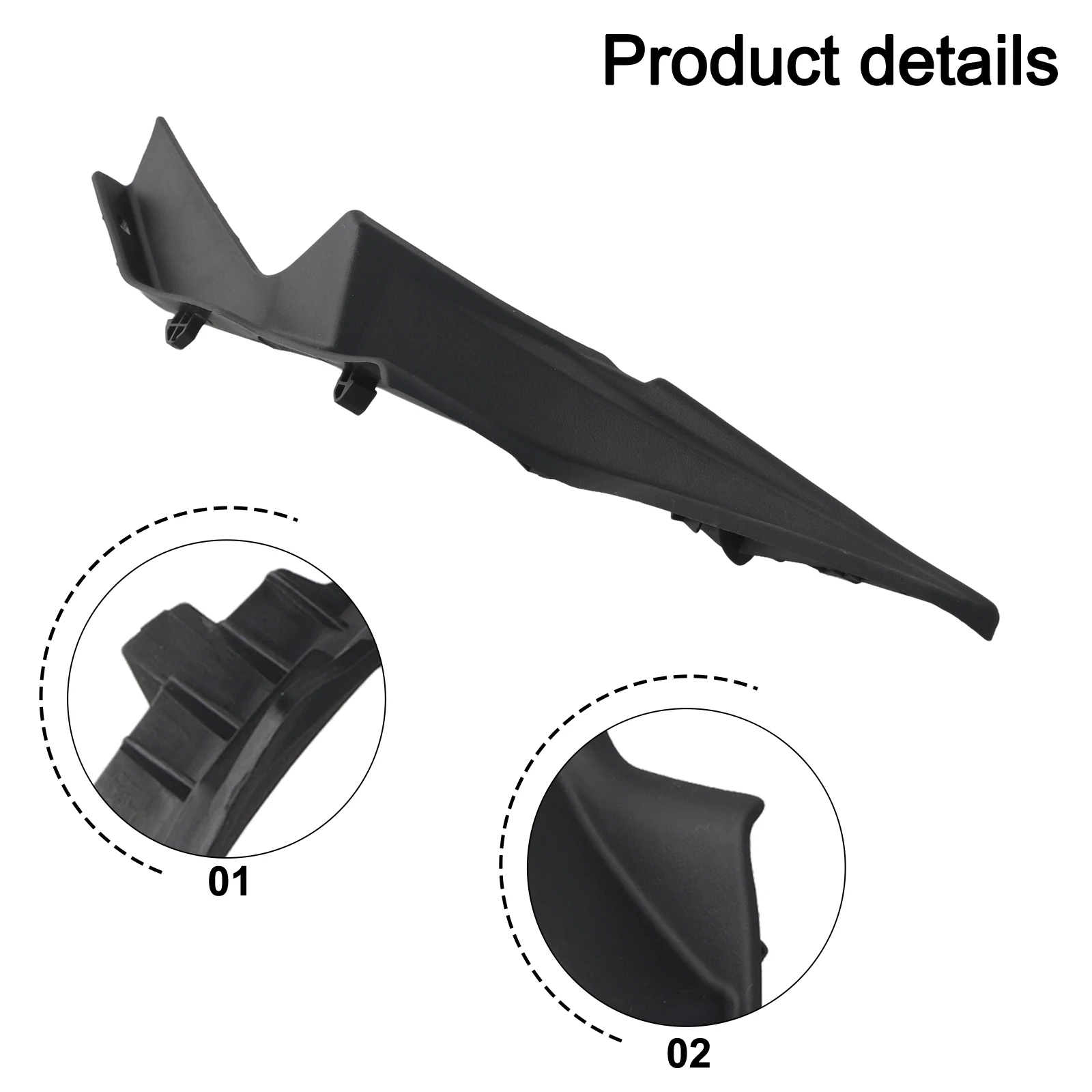 

Automotive Replacement Cowl Side Seal Replacement Seal As Shown In The Picture Practical Accessory Wear-resistant Material