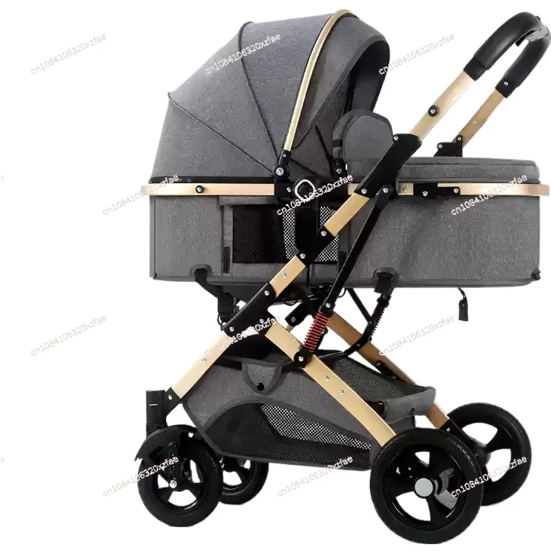 Baby Stroller Travel System Combination Car Seat Baby Stroller 2-IN-1 Portable Baby Stroller