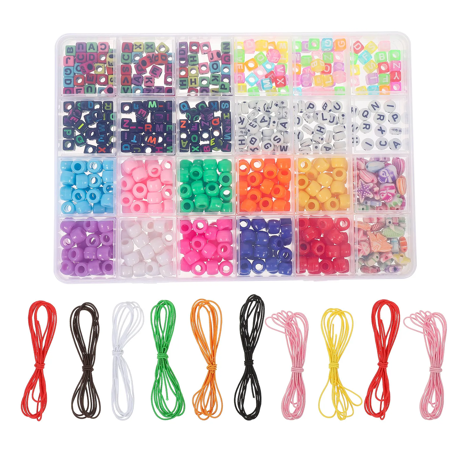 

Набор из 1 комплекта бусин-кубиков с алфавитом для изготовления браслетов, украшений, ожерелий, ловцов снов, подарков ручной работы, гладких, разноцветных, россыпью