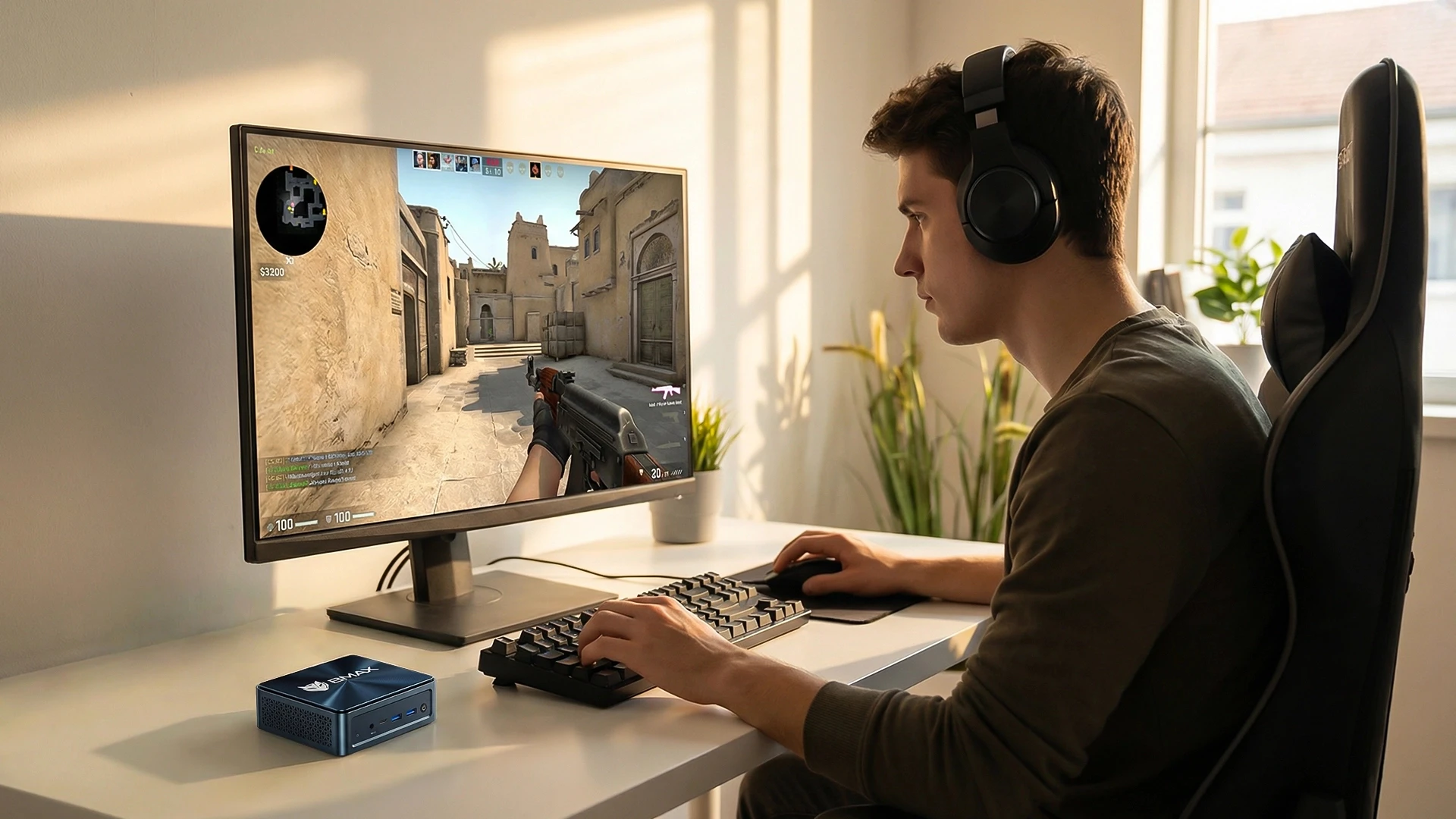 Bmax Mini Ai Pc B11 Pro Intel Core Ultra 5 115U 8 Cores 10 Threads 16Gb Ram 512Gb Ssd Windows 11 USB HDMI
