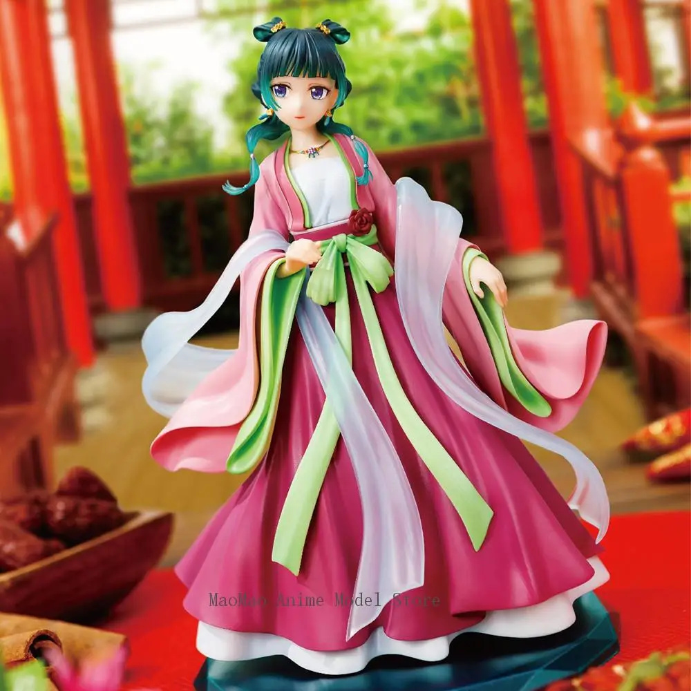 

In Stock Original System Service Brilliant Figure Maomao The Apothecary Diaries Genuine Kawaii Anime Figure Model Toys 20Cm