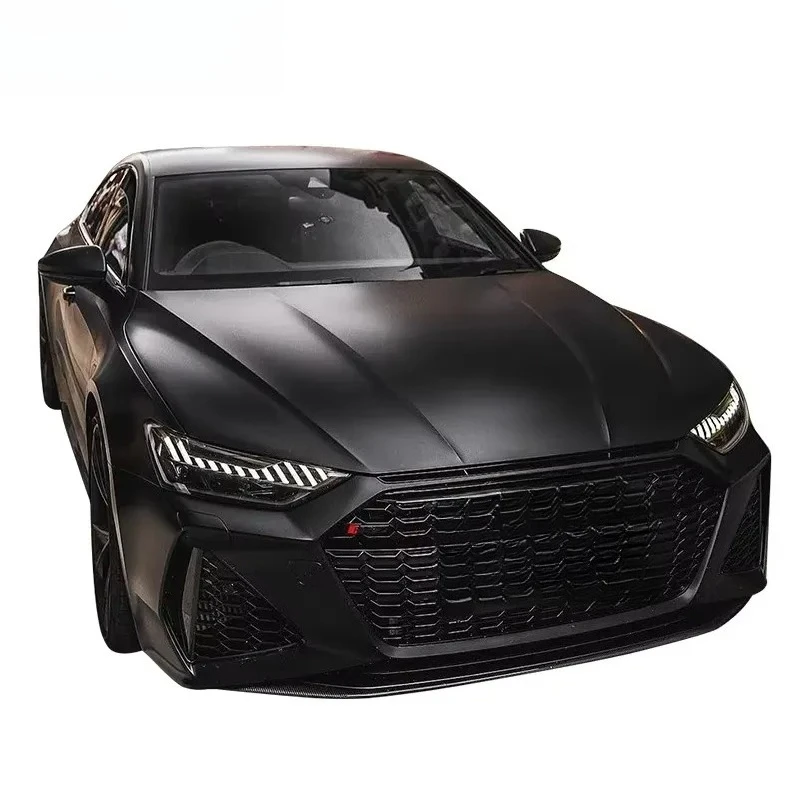 High Performance 7.5mil Nano Ceramic Coating Matte Black Car Body Wrap Film Heat Repair Function TPU Car Paint Protection