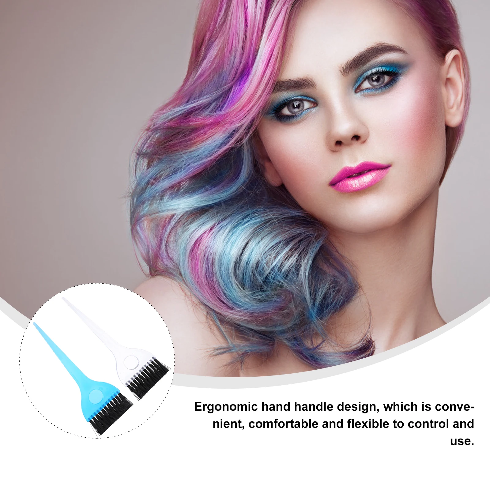 

12 Pcs Hair Dye Brush Dyeing Accessories Coloring Supplies Barber Tool Salon Hairstyling Tools Hairdressing Small