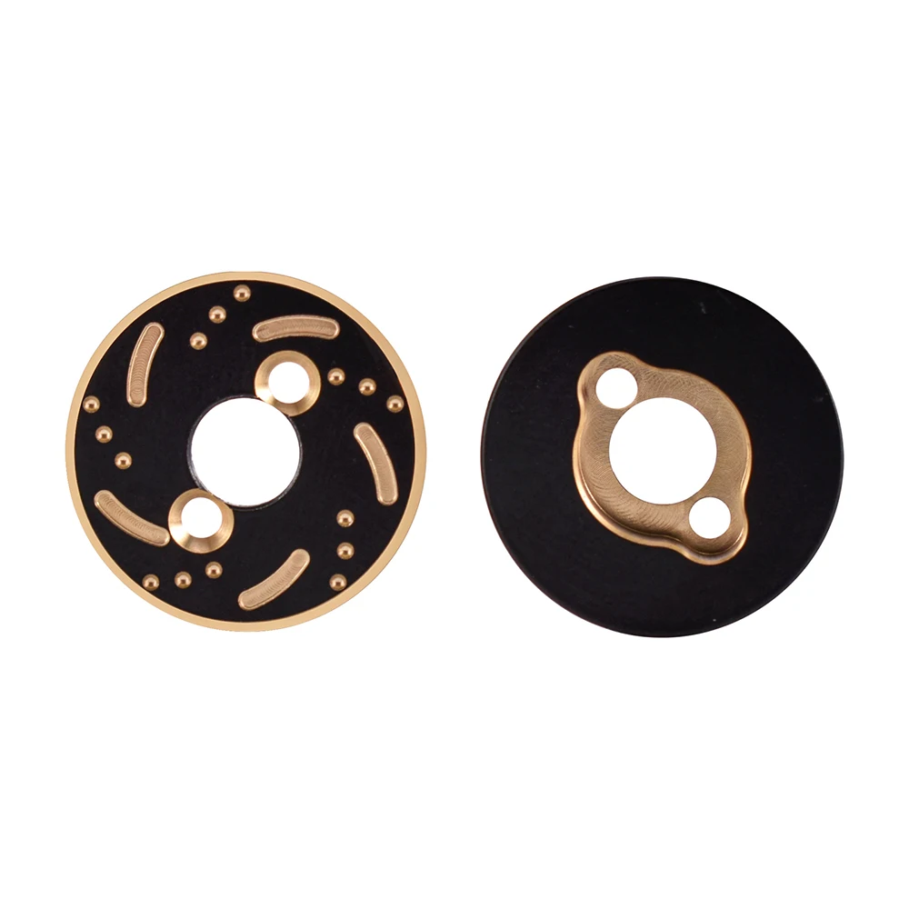 9imod Brass Heavy Duty Brass Counter Weight Set Improve Stability Rear Axle for Traxxas TRX4M 1/18 RC Crawler Upgrade