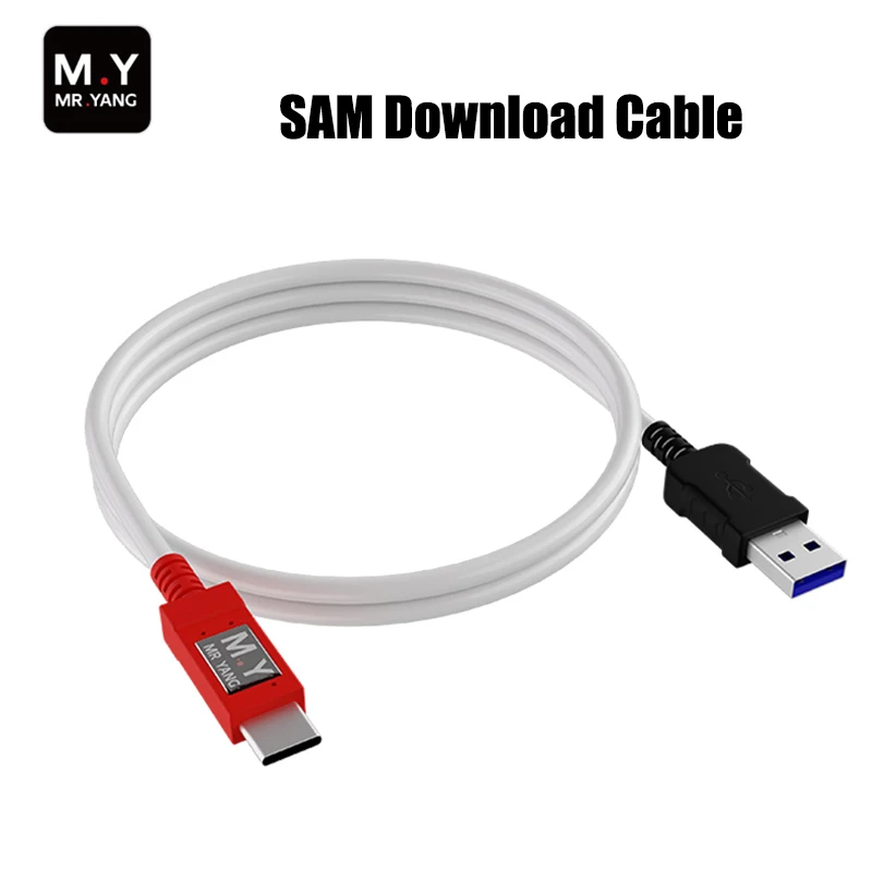 M.Y SAM Fast Recovery Mode Data Cable USB To Type-C, Plug-and-Play No PC for Samsung S8-S25 Note 8/9/10/20 Repair Tool