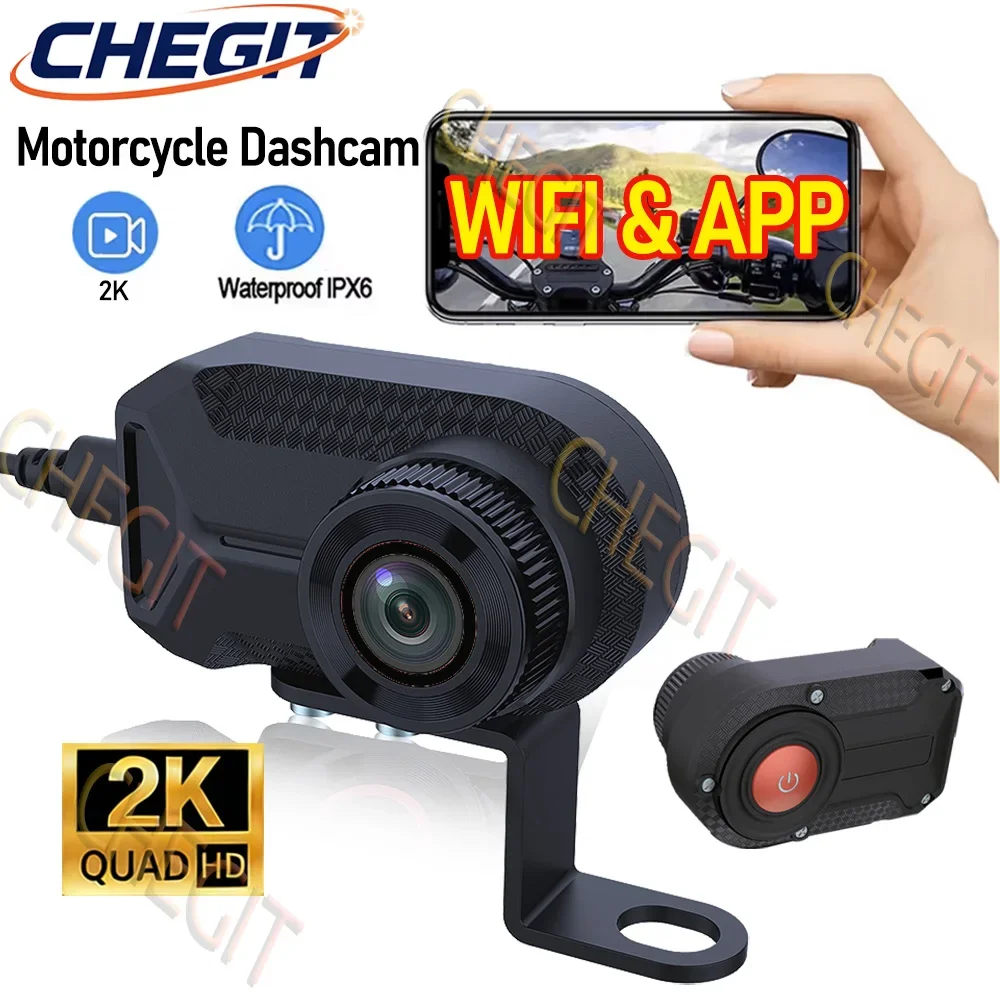 

Видеорегистратор 2K HD для мотоцикла, велосипеда, электровелосипеда, шлема, IP65, для активного отдыха, черный ящик