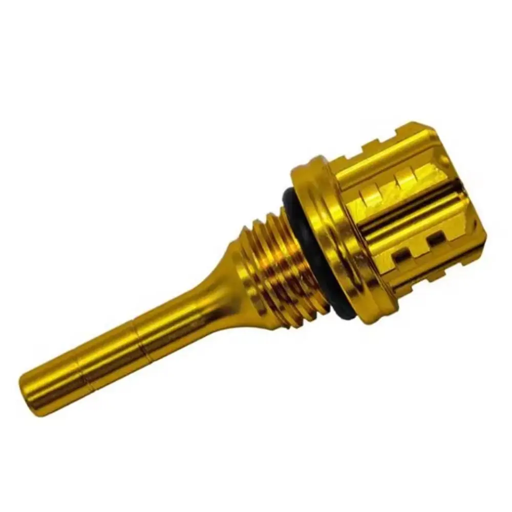 CNC سبائك الألومنيوم مسدس زهر البرقوق النفط مقياس التوصيل تصميم دائم دراجة نارية غطاء فتحة التعبئة التوصيل ل GY6 BWS 125CC #4