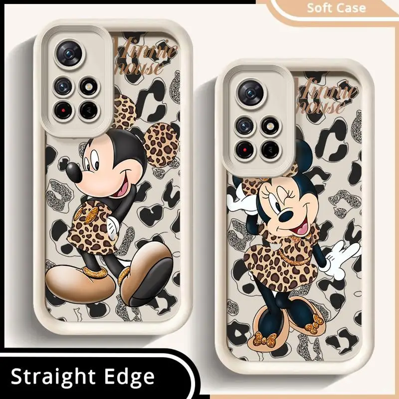 Phone Case for Xiaomi Redmi Note 13 Pro+ 9 10 11 12 Pro 11S 12S 9s Note 11 Pro Pro Soft Silicone case Disney Mickey Mouse