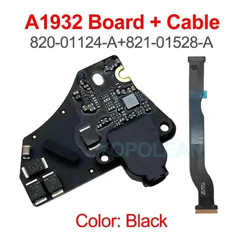 Bärbar dator A1932 A2179 A2337 Hörlursljuduttagskort 820-01124-A 820-01992-A 820-01929-A för MacBook Air 13 8 best sales 1932 - №5