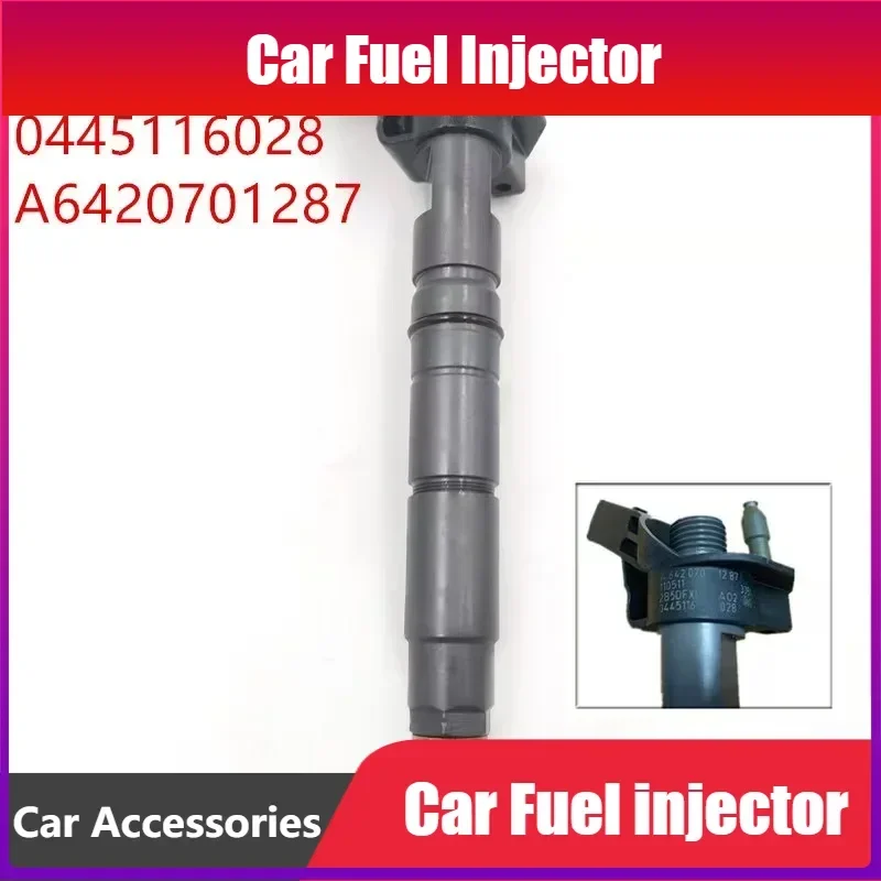 

High Quality Diesel Injector, 0445116028 , A 6420701287 , For, Mercedes Benz 3.0 Sprinter Ce Glk Mrs Cls 350 Cdi