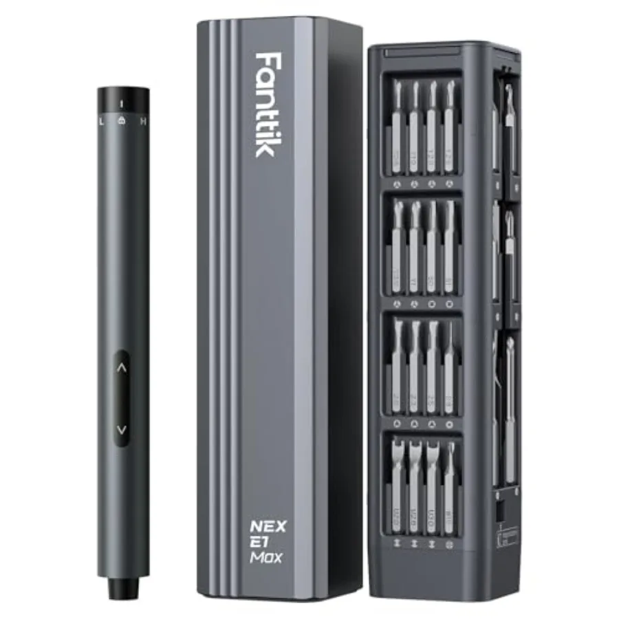 

Electric Screwdriver Mini Precision Screwdriver Set 50 Magnetic Bits Magnetic Storage 5/32''Hex Repair Tool Kit for Electronics