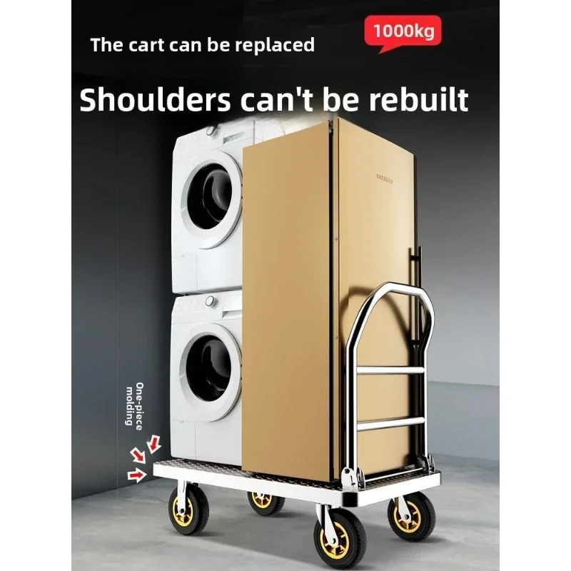 Trailer folding flatbed cart cart plate push truck truck handling cart cart cartsturdy and durablesturdy and durable