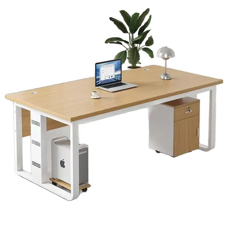 Desk Single Computer Desk Office Commercial Manager Desk Simple and Modern
