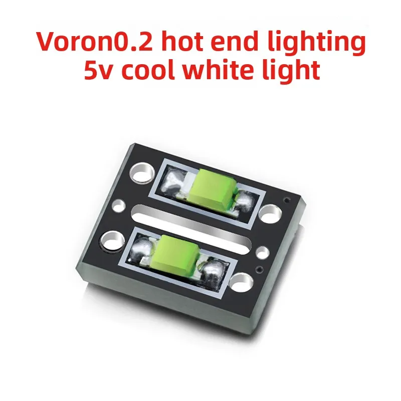 

For VORON0.2 Hot end nozzle lighting lamp 3D printer accessory 5V voltage LED white light
