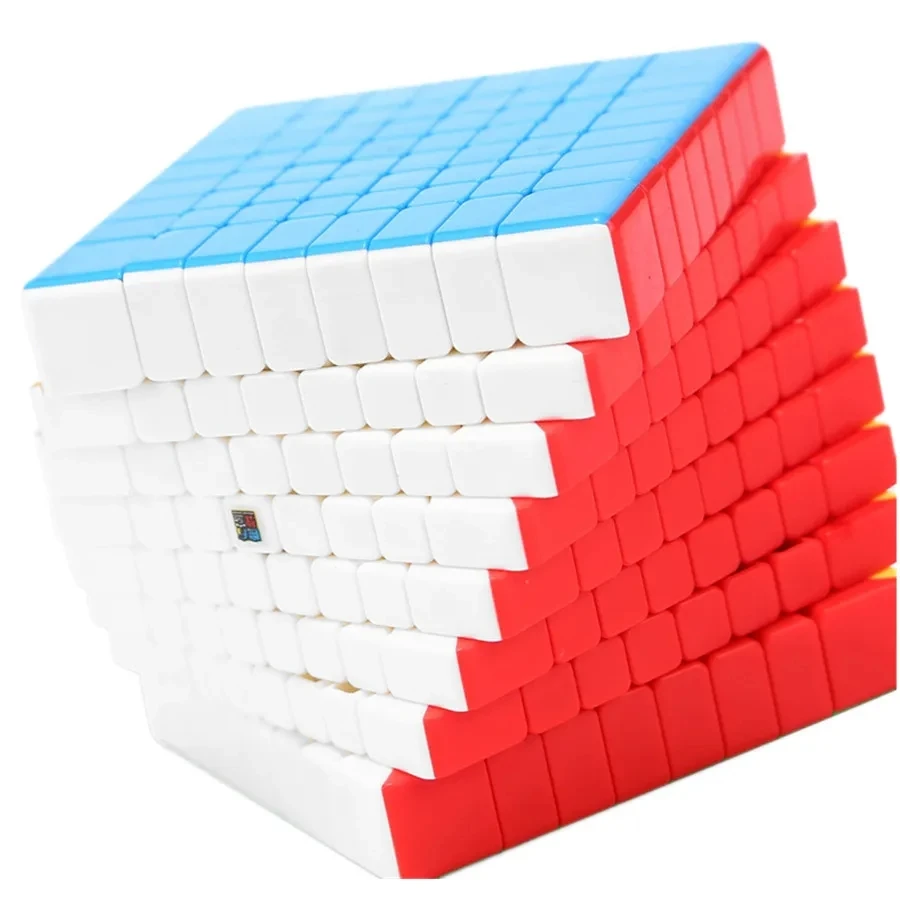Moyu Meilong-Cube de Vitesse Magique Professionnel, Jouets Fidget Sans Autocollant, Puzzle 8x8