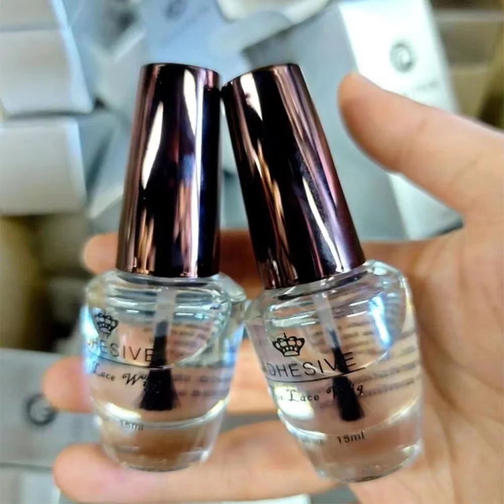 

3 шт. бутылки 0,5 унции 15 мл клей для кружевного парика клей с 10 бутылками 1 унция 30 мл средство для удаления клея для кружевного парика