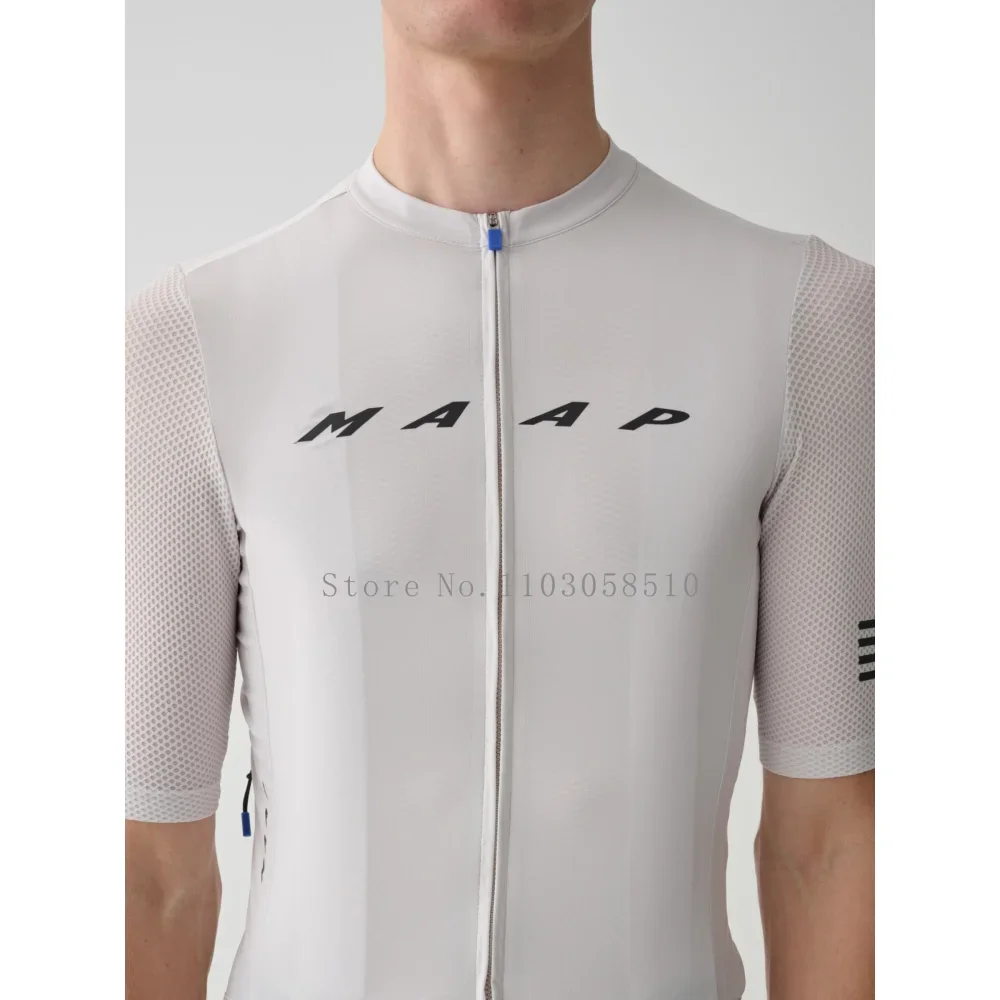 Maillot de cyclisme à manches courtes pour hommes, chemise de vélo de route, vêtements de VTT, vêtements de vélo de montagne, équipe professionnelle, descente