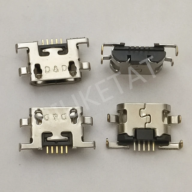 10-100 szt. Mini gniazdo ładowania Micro USB złącze 5pin do ZTE V815W dla lenovo A798T A590 A808 A706T A670T S890 S820 S880