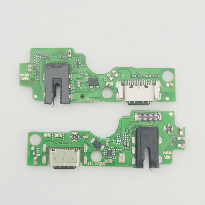For Infinix Hot 50 5G X6720 USB Dock Charger Port Plug Headphone Audio Jack Microphone Charging Board With IC