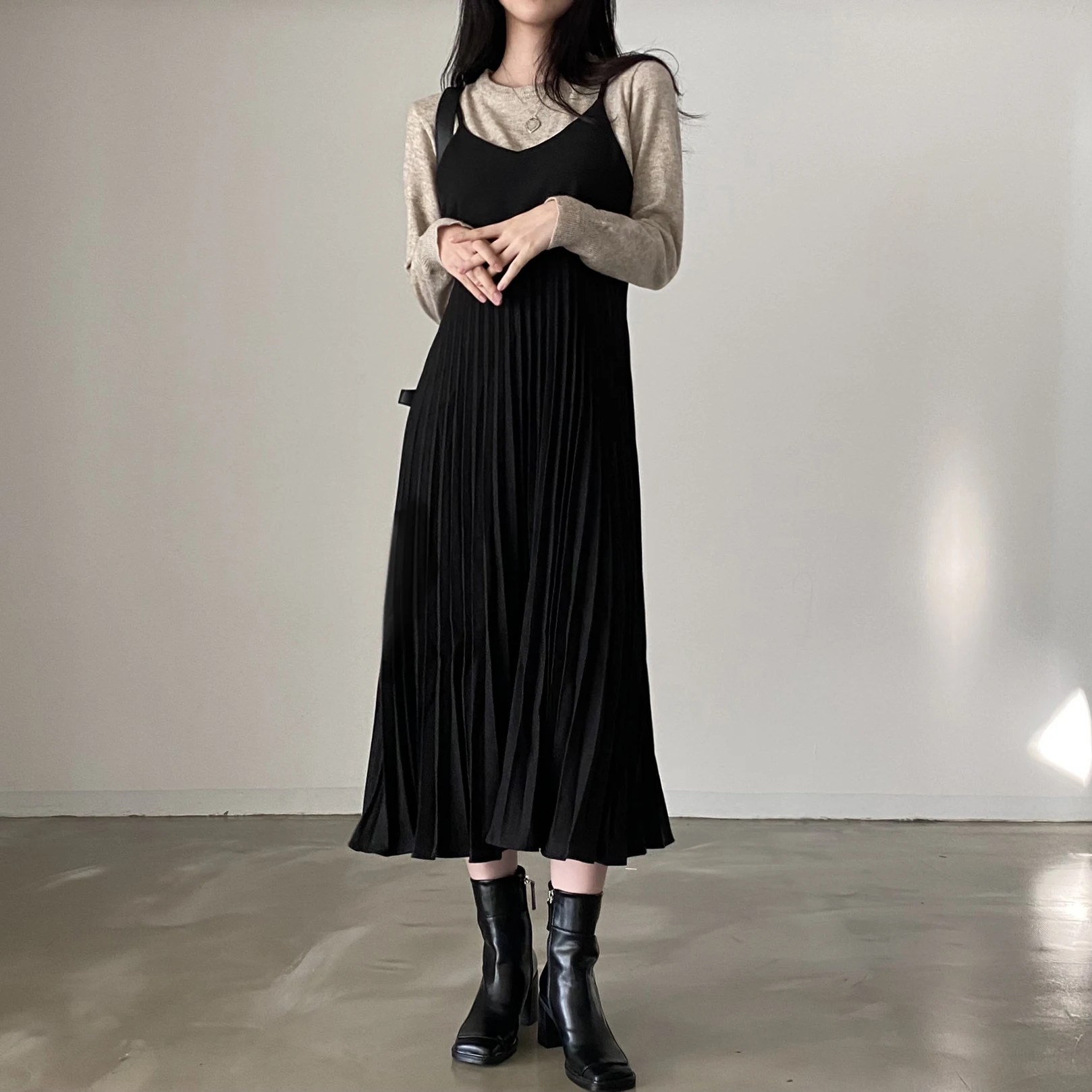 Jesień Zima Aksamitne Dr Strapl Koreańskie Miękkie Średnie Wiosna Jesień Zima Szkoła Ulica Cam Wędrówki Randka Codzienne Domowe