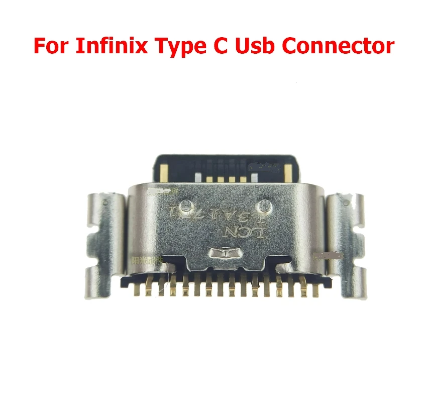 10- 500Pcs Type C USB Charger Dock Port Charging Connector For Infinix Tecno Spark 10 Pro 10C SPark10 KI7 Ki8 Hot 30 X6831