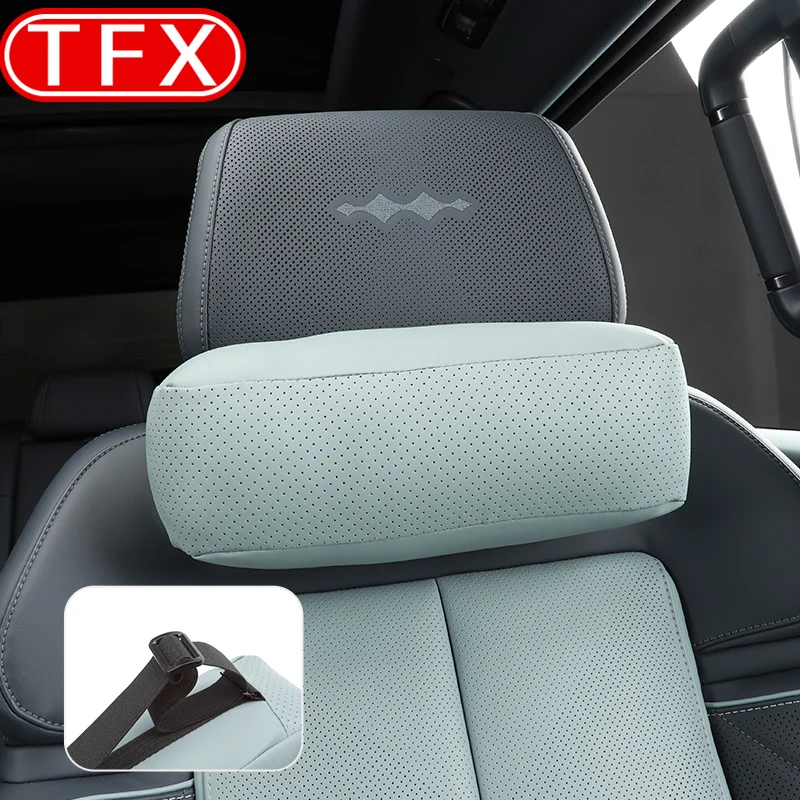 

For BYD Leopard 8 2024 2025 Car Styling Headrest Memory Cotton Pillow Seat Neck Protection Cushion Lumbar Support Accessories