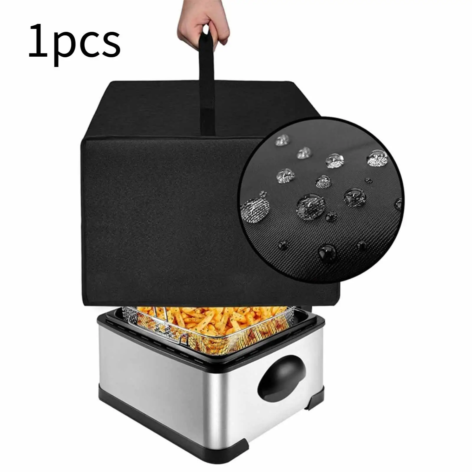 에어 프라이어 먼지 커버, 에어 프라이어 기기 커버, 방진 액세서리, 견고한 쿠커 먼지 커버,