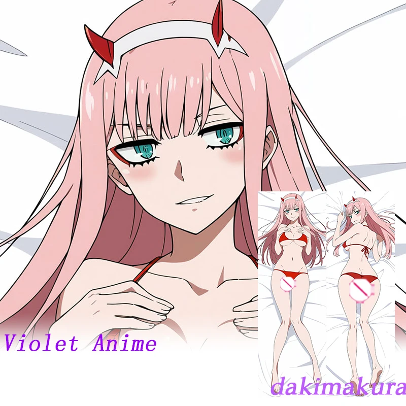 داكيماكورا-أنيمي صفر اثنين من الوجهين طباعة بالحجم الطبيعي غطاء وسادة الجسم ، هدايا الفراش