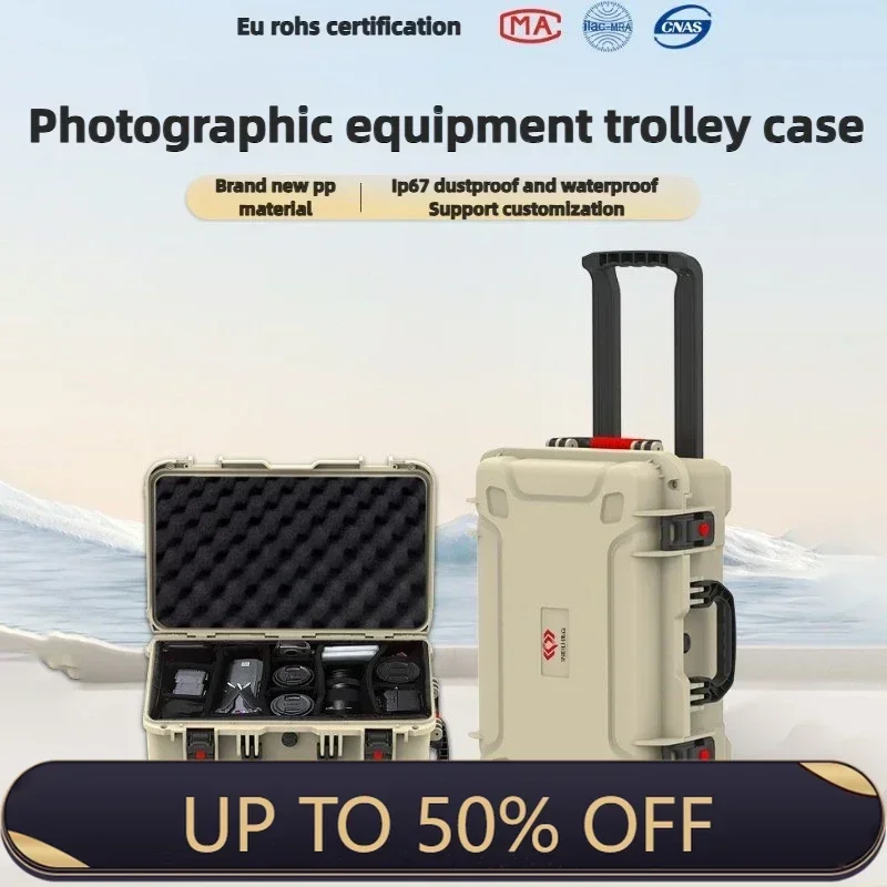 MultiFunctional Storage Hardware Toolbox Waterproof Photography Equipment Safety Protection Tool Suitcase Tools Packaging