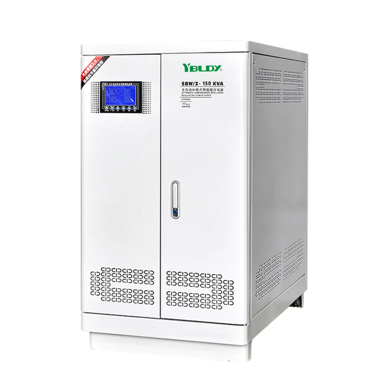 

Three-Phase SBW 100kva 150kva 200kva 250kva Three Phase Voltage Regulator 220v 380V Servo Stabilizer