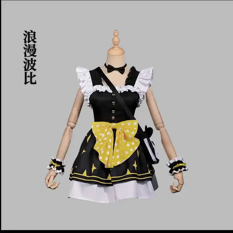 Poppy New Dress Game for Peace Cosplay Complete Costume Set for Eating Chicken Uniform Halloween Christmas Party Masquerade