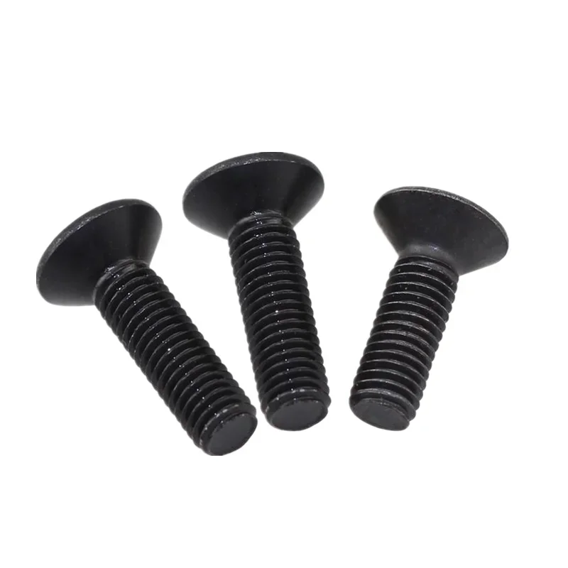 M8 M10 M12 M16 M20 Black Grade 10.9 Steel Hex Hexagon Socket Head Flat Countersunk Allen Machine Screw Bolt