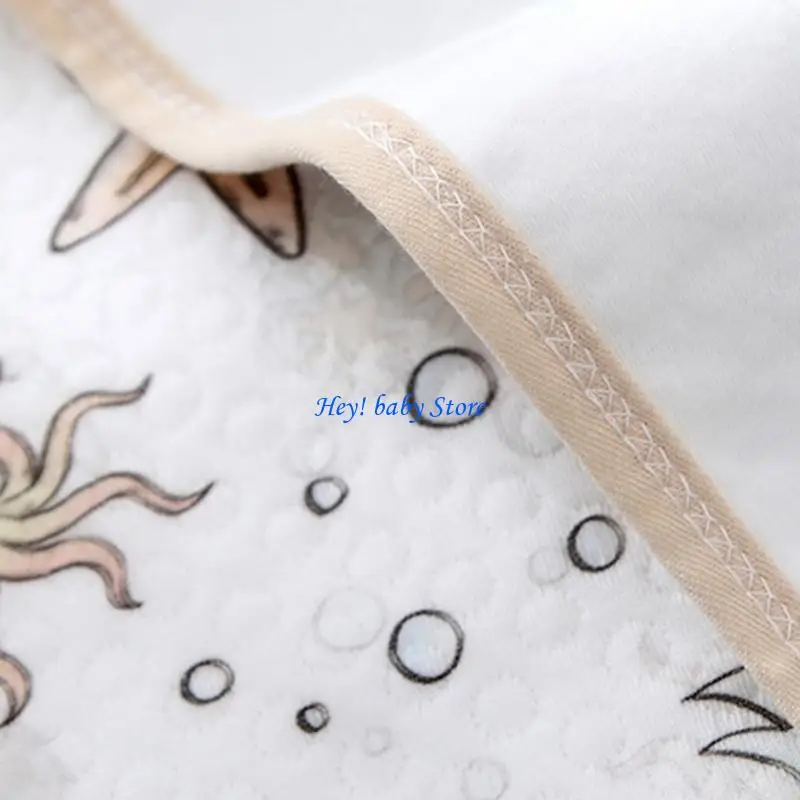 Q1FE 80x100cm Reusable Baby Changing Mat Breathable Water Resist Infant Urinal Pad Soft and Absorbent with Nonslip Design