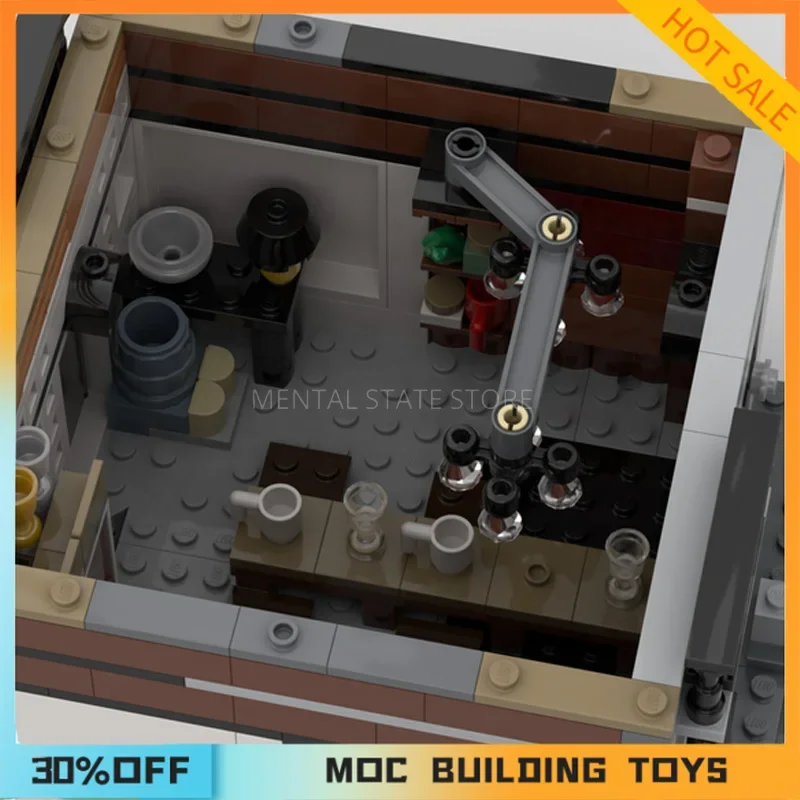 1085PCS Customized MOC Grimmauld Place Building Blocks Technology Bricks DIY Creative Assembly Education Toys Holiday Gifts