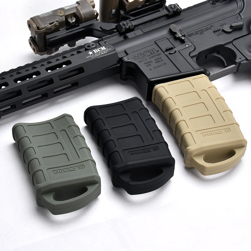 M4 M16 AR15 Fast Magazine Holster Rubber Case 5.56 Anti-slip Protective Sleeve Cover Airsoft Gun Cartridge Hunting Gear PMAG