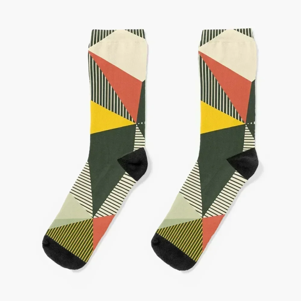 

Bauhaus Socks floral new year Rugby Man Socks Women's