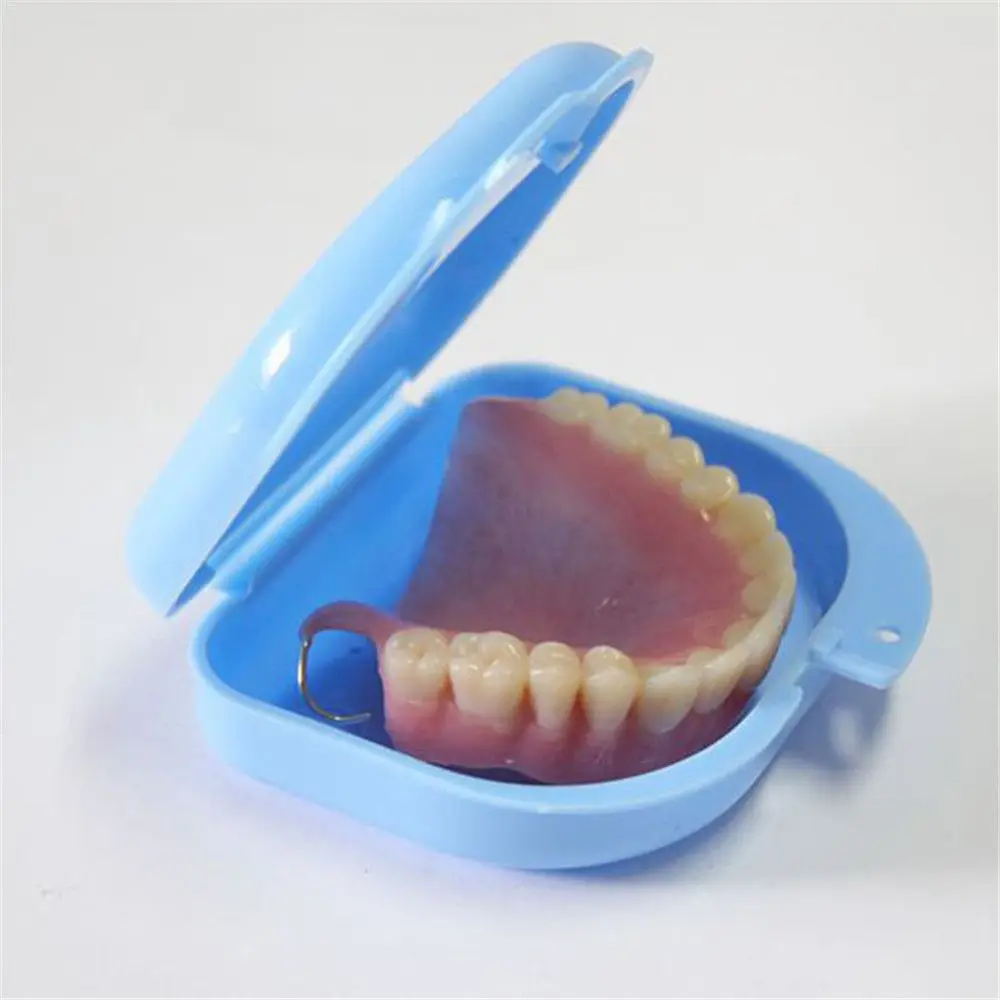 Portable Health Care Supplies Tray Braces Case Mouth Guard Container Denture Storage Box Oral Hygiene