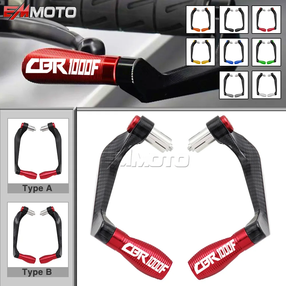 

For HONDA CBR1000F CBR 1000F Motorcycle Accessories 22mm CNC Aluminum Handlebar Brake Clutch Levers Handle Bar Guard Protector