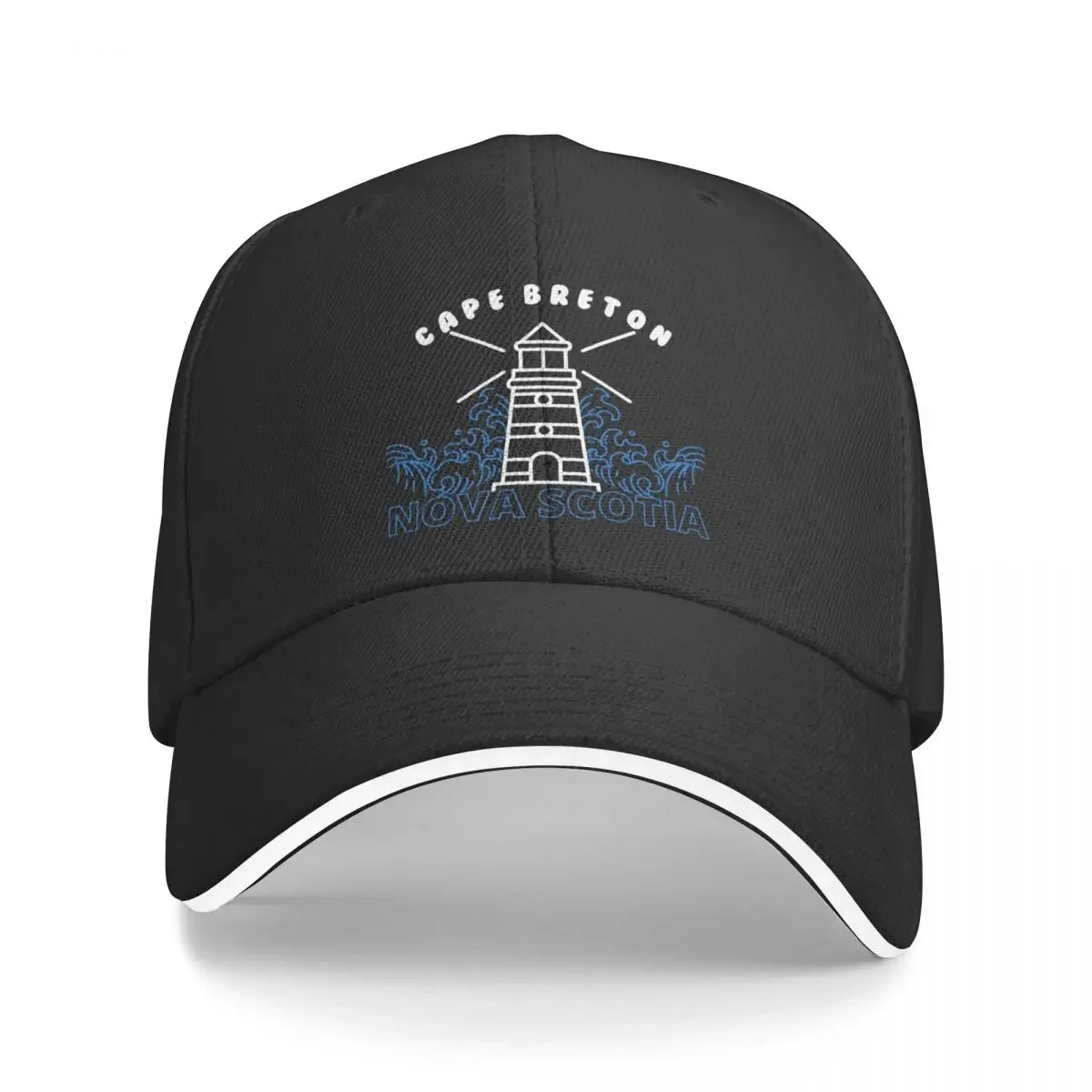 Cape Breton, Nova Scotia Lighthouse Baseball Cap Ball Cap New Hat cute Luxury Brand For Women 2025 Men's