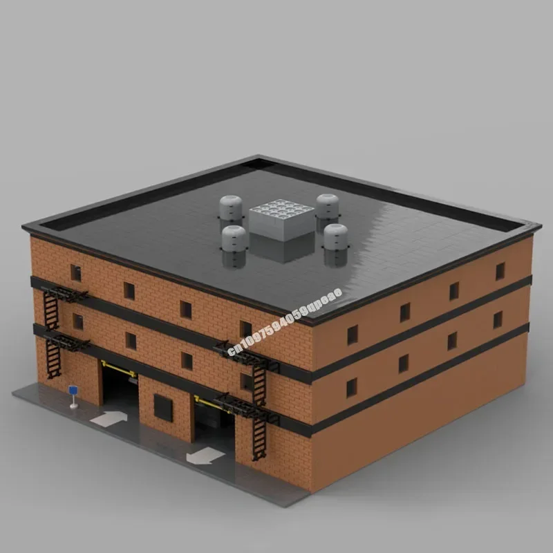 

New 5992Pcs City Street View Moc Modular Apartment Garage Model Custom Puzzle Diy Creative Ideas Kid Toy Christmas Birthday Gift