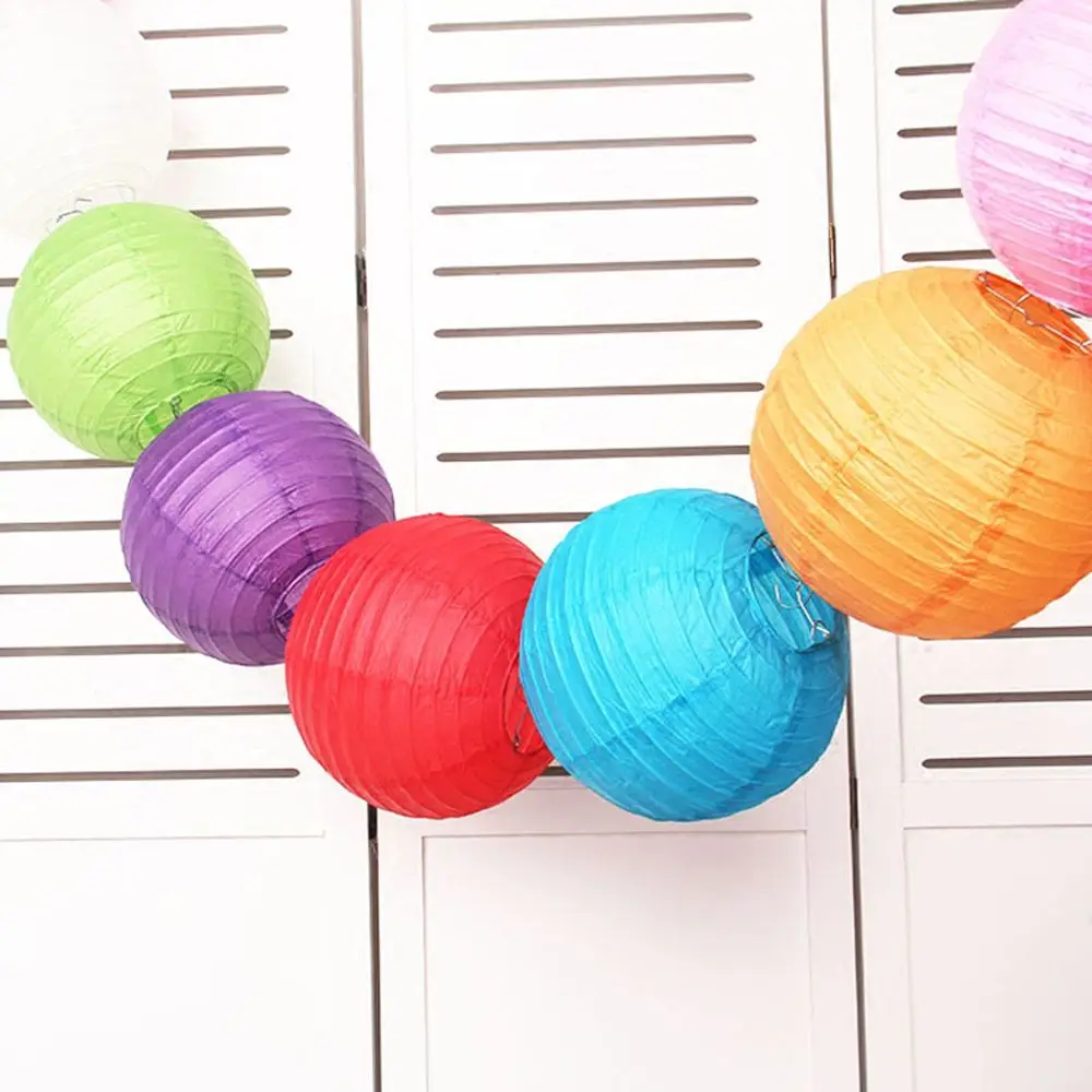 

Party Supplies Home Decor Birthday Decoration Paper Lamp Ball Mid Autumn Festive Lanterns Hanging Lanterns Round Paper Lanterns