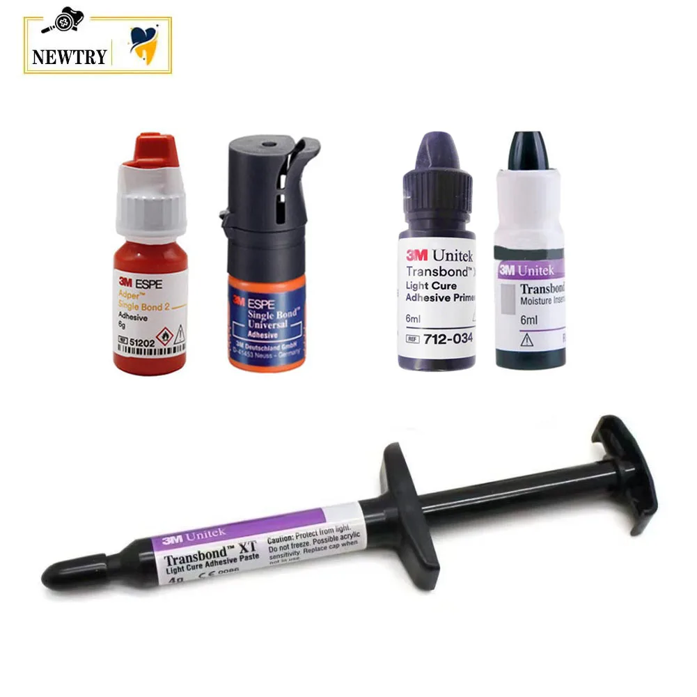 กาวติดอุปกรณ์จัดฟัน 3M Single Bond Universal Adhesive 51202/41282/712 ชนิดใช้แสงสำหรับการบ่ม พร้อมสารป้องกันความชื้น