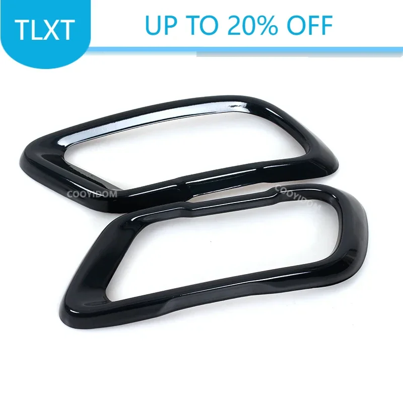 

For BMW X5 G05 X6 G06 X7 G07 2019-2021 Accessory,For M Sports Version Stainless Steel,Car Tail Muffler Exhaust Pipe Output Cover