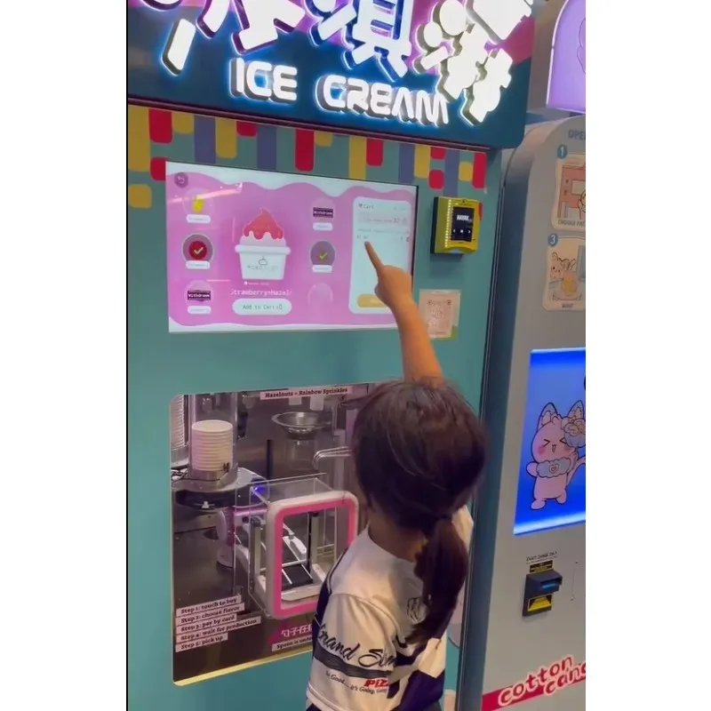 Smart Smoothie Vending Machine Automatic Ice Slush Machine