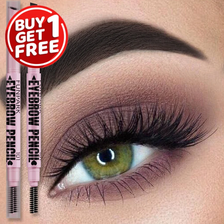 Eyeblogggel-Crayon de maquillage waterproof, 2 pièces, microblading, 5 couleurs, teinte naturelle pour les sourcils, longue durée