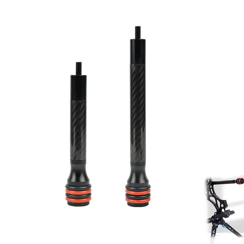 

6/8Inch Archery Bow Stabilizer Carbon Fiber Balance Bar Rod Stabilize Compound/Recurve Bow Hunting Shooting Accessories