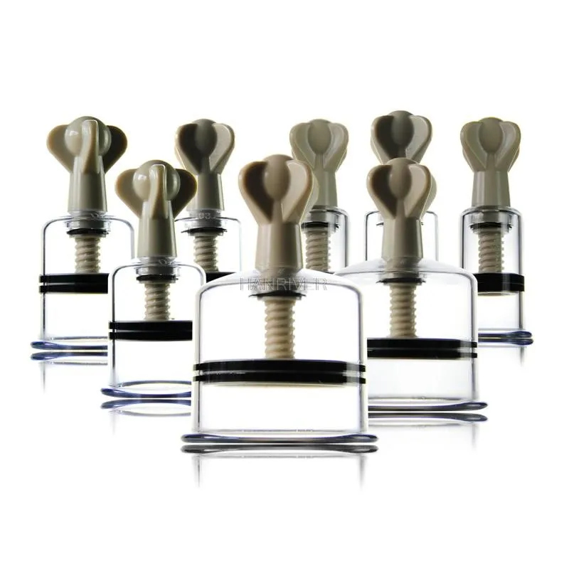 Hand twist type rotary cupping apparatus  tank vacuum cupping Household thickening tank cupping therapy and cupping protection